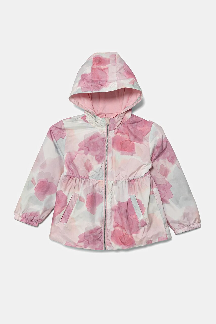 United Colors of Benetton geaca copii culoarea roz, 2M9GGN03S