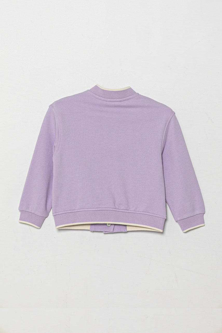 Детская кофта United Colors of Benetton цвет фиолетовый с аппликацией 32N4G503P в Тернополе Детская кофта United Colors of Benetton цвет фиолетовый с аппликацией 32N4G503P в Тернополе