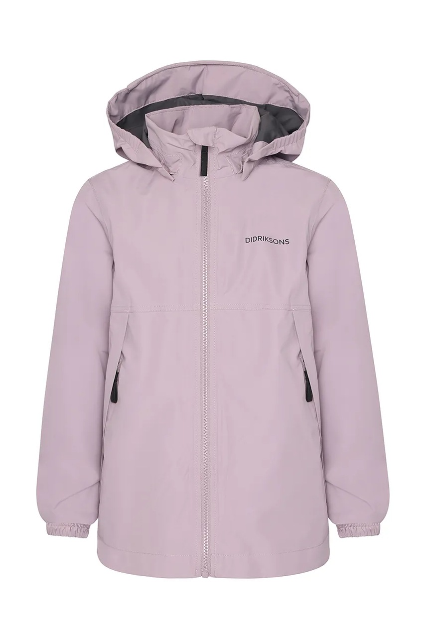 Дитяча куртка Didriksons MELISS KIDS JKT колір фіолетовий 505604