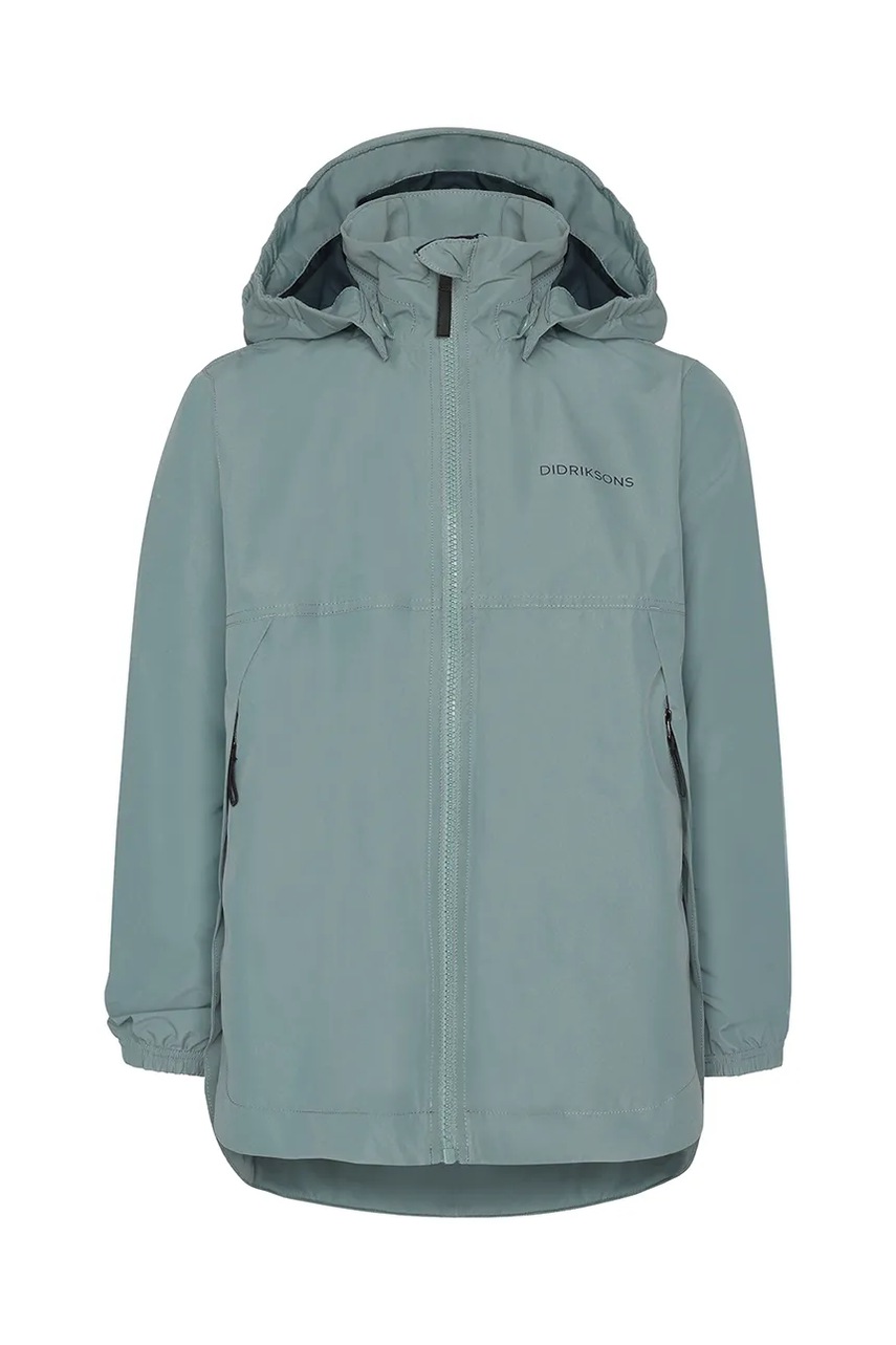 Дитяча куртка Didriksons MELISS KIDS JKT колір бірюзовий 505604