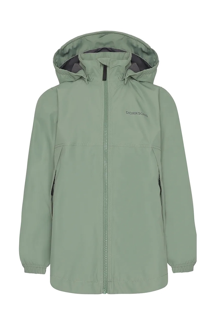 Дитяча куртка Didriksons MELISS KIDS JKT колір зелений 505604