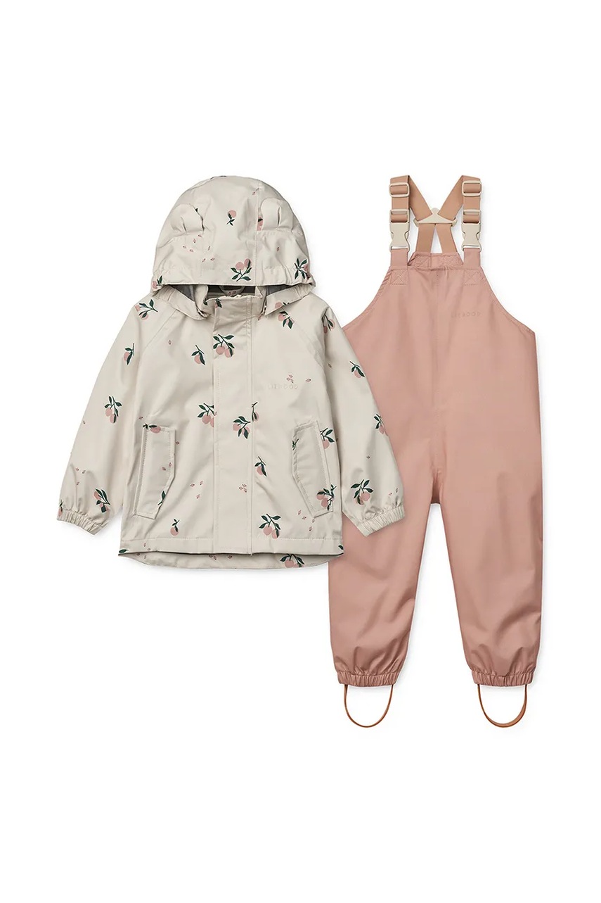 Детский комплект Liewood Manu Rainwear Set цвет оранжевый LW19910 в Ровном Детский комплект Liewood Manu Rainwear Set цвет оранжевый LW19910 в Ровном