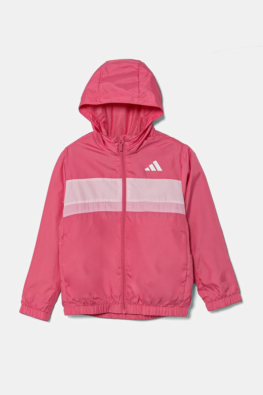 Детская куртка adidas цвет розовый JD0025 Детская куртка adidas цвет розовый JD0025