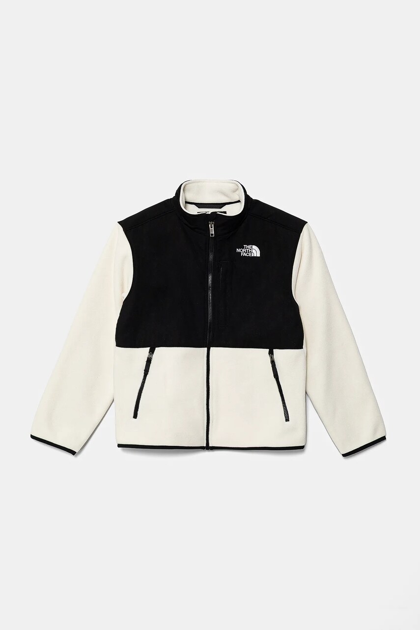 The North Face geaca copii TEEN DENALI JACKET culoarea bej, NF0A88V2QLI1