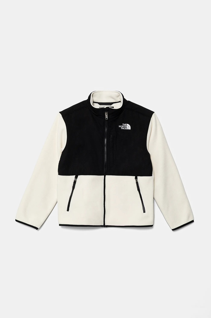 The North Face geaca copii TEEN DENALI JACKET culoarea bej, NF0A88V2QLI1