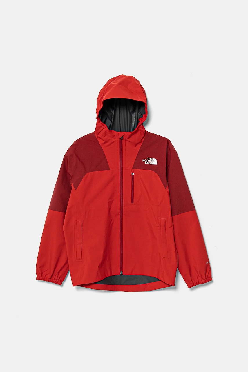 The North Face geacă copii TEEN HIKE PACKABLE SHELL culoarea rosu, NF0A8AY47IR1 The North Face geacă copii TEEN HIKE PACKABLE SHELL culoarea rosu, NF0A8AY47IR1