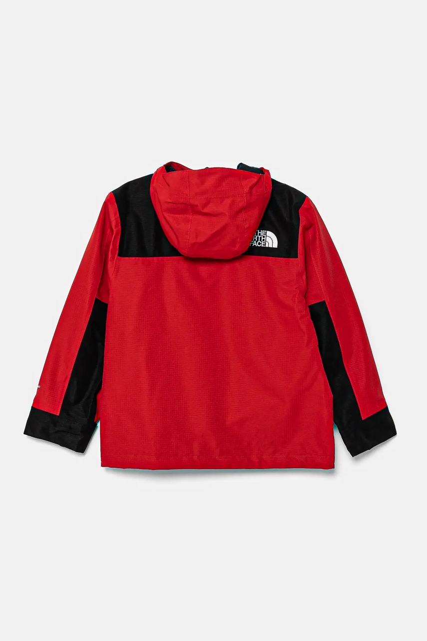 Дитяча куртка The North Face TEEN DRYVENT MONO MOUNTAIN JACKET колір червоний NF0A8BND6821
