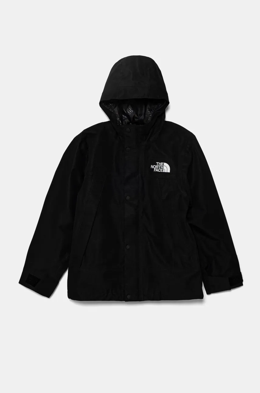 The North Face geacă copii TEEN DRYVENT MONO MOUNTAIN JACKET culoarea negru, NF0A8BNDJK31
