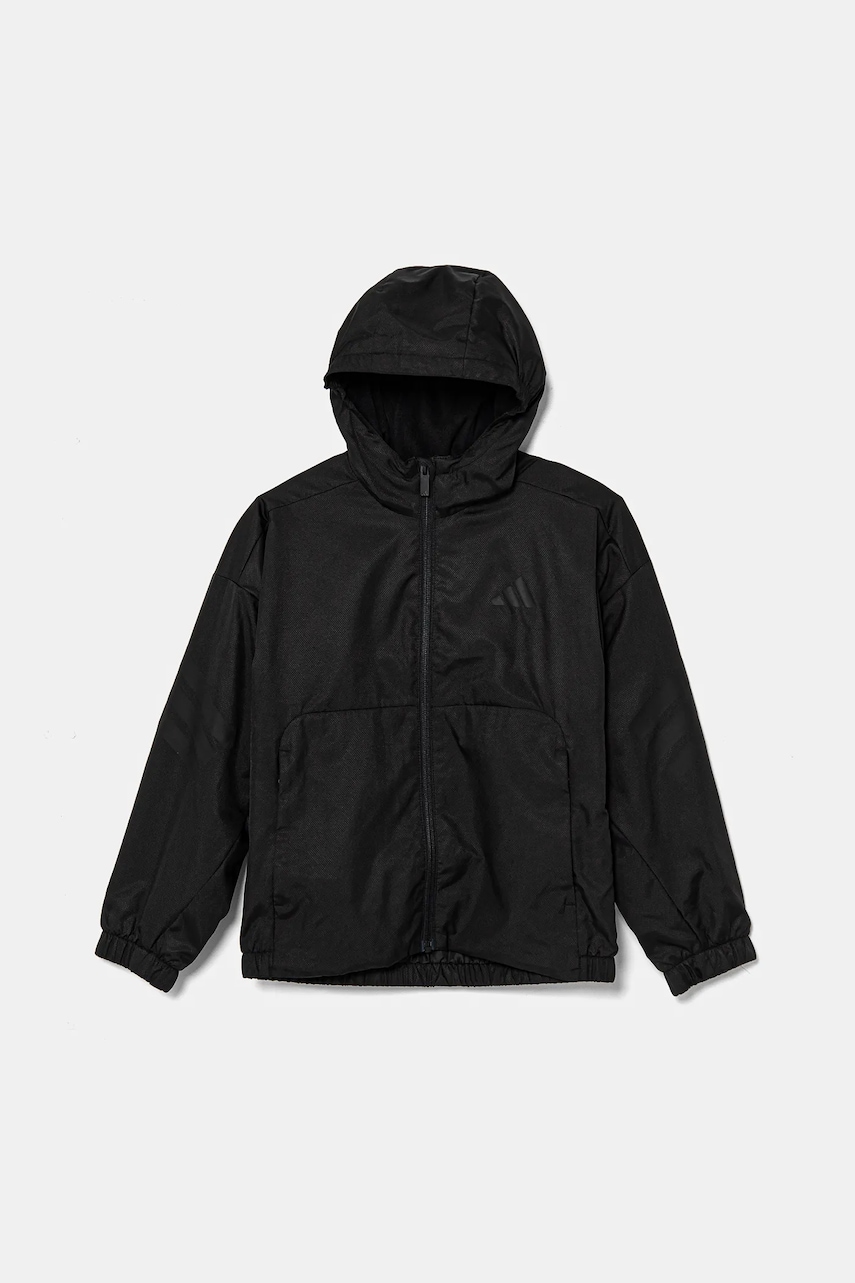Детская куртка adidas цвет чёрный JC9447 Детская куртка adidas цвет чёрный JC9447