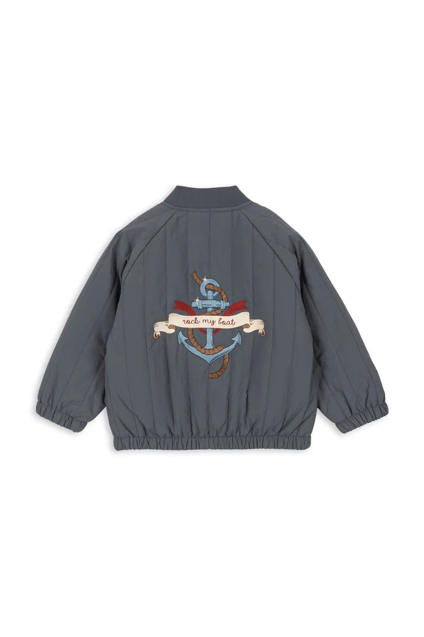 Детская куртка-бомбер Konges Sløjd JUNO BOMBER JACKET цвет серый KS102313 Детская куртка-бомбер Konges Sløjd JUNO BOMBER JACKET цвет серый KS102313