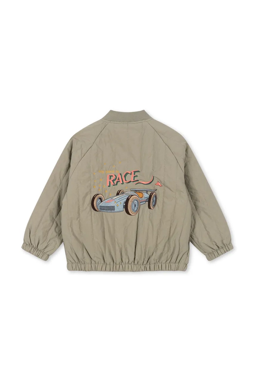 Детская куртка-бомбер Konges Sløjd JUNO BOMBER JACKET цвет зелёный KS102313 в Полтаве Детская куртка-бомбер Konges Sløjd JUNO BOMBER JACKET цвет зелёный KS102313 в Полтаве