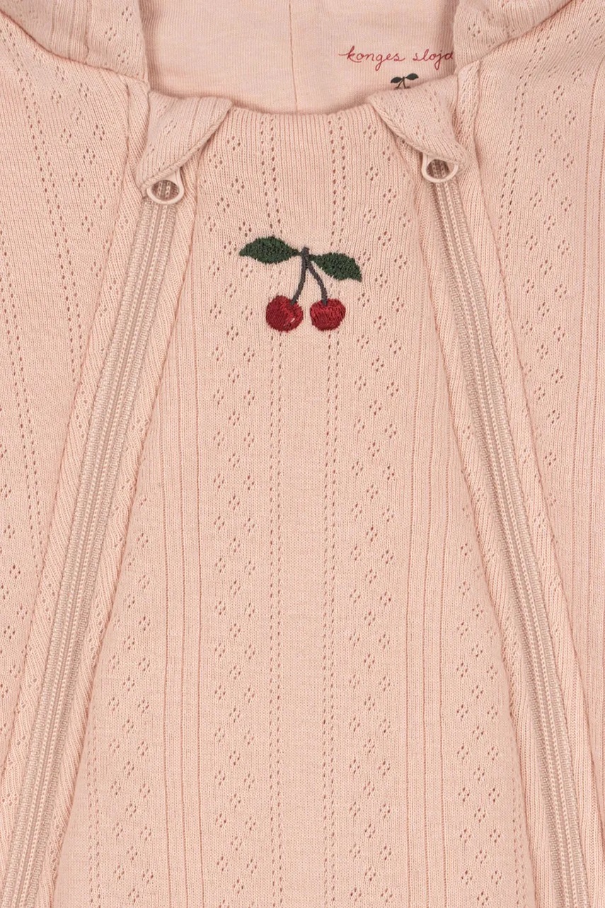 Комбінезон для немовлят Konges Sløjd MINNA PADDED ONESIE колір рожевий KS102753 Комбінезон для немовлят Konges Sløjd MINNA PADDED ONESIE колір рожевий KS102753