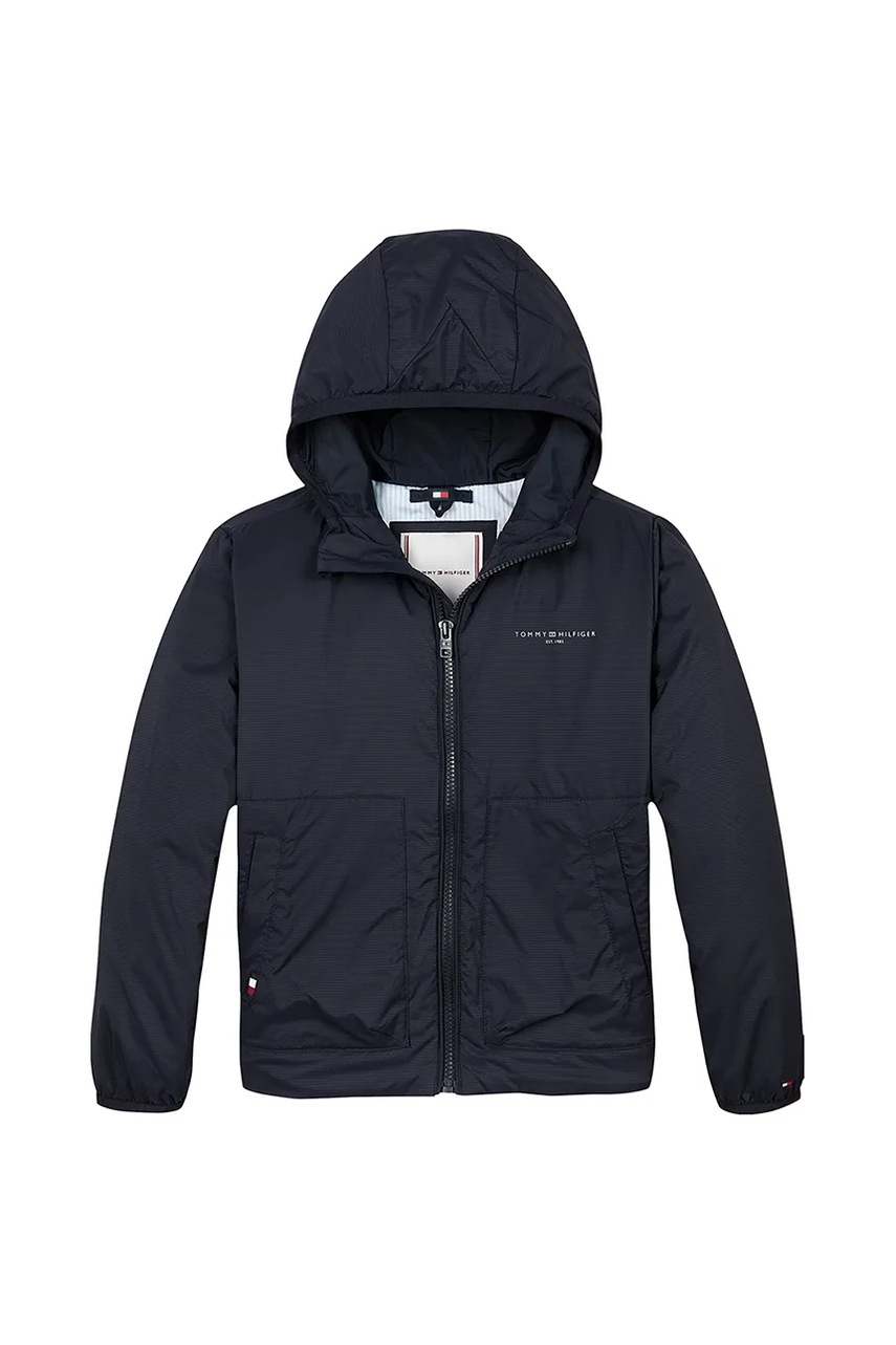 Детская куртка Tommy Hilfiger цвет синий KS0KS00628