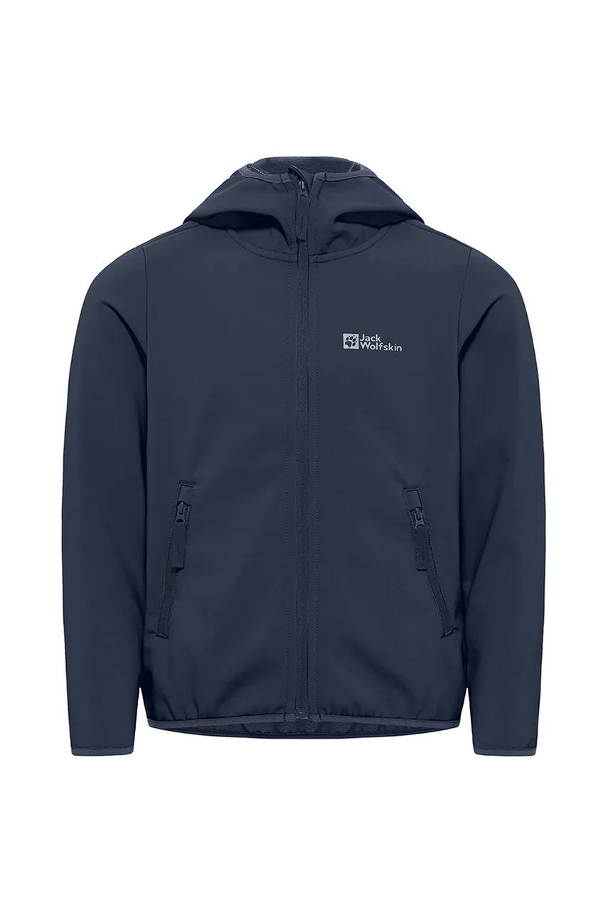 Детская куртка Jack Wolfskin FOURWINDS JACKET KIDS цвет синий A61854 Детская куртка Jack Wolfskin FOURWINDS JACKET KIDS цвет синий A61854