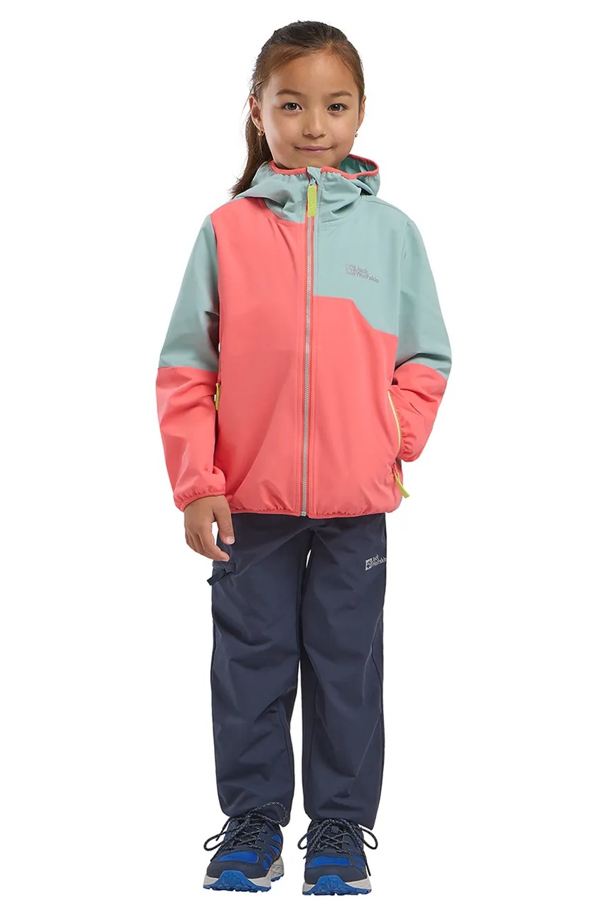 Dětská bunda Jack Wolfskin TURBULENCE HOODED JKT K (obrázek 6)