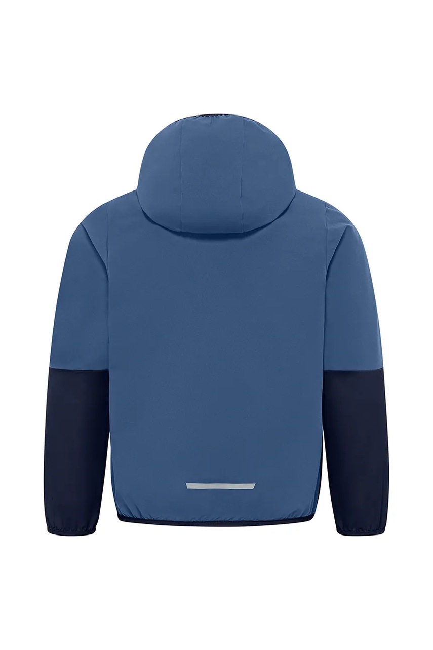 Jack Wolfskin gyerek dzseki TURBULENCE HOODED JKT K sötétkék, A63683 termék 2. képe
