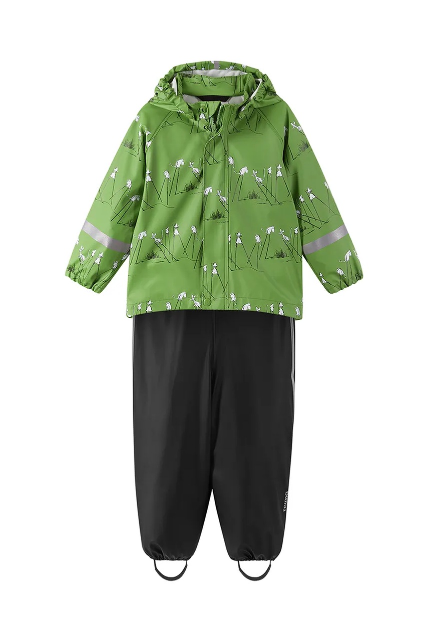 Детский комплект Reima Moomin Plask цвет зелёный 5100021M в Ровном Детский комплект Reima Moomin Plask цвет зелёный 5100021M в Ровном