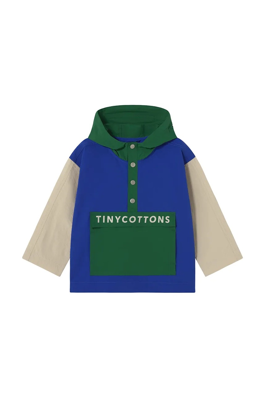Дитяча куртка Tinycottons COLOR BLOCK JACKET SS25-250