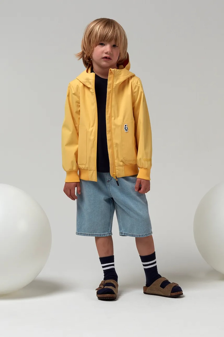 Gosoaky geaca de ploaie copii BLUE BIRD culoarea galben, 251.9.1.527 Gosoaky geaca de ploaie copii BLUE BIRD culoarea galben, 251.9.1.527
