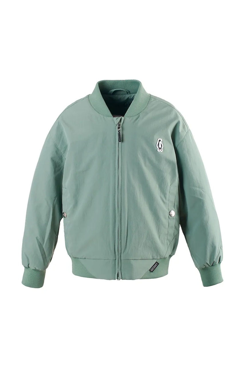 Дитяча куртка-бомбер Gosoaky BRIGHT MONKEY колір зелений 251.9.1.588