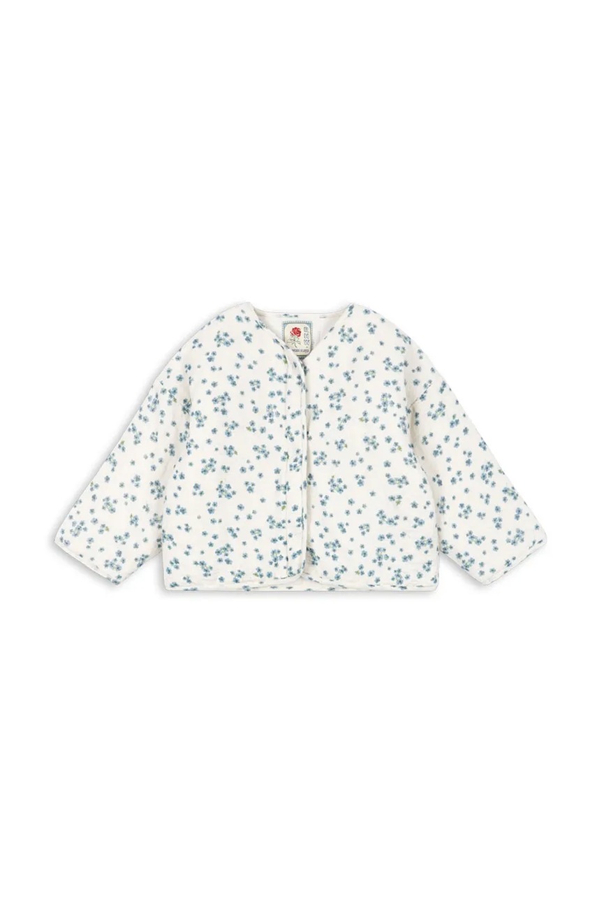 Детская хлопковая куртка Konges Sløjd RHW X KS MIOBLU JACKET цвет бежевый Rosie Huntington Whiteley KS103613