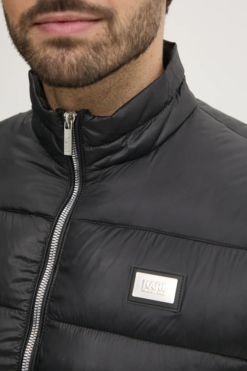 Куртка Karl Lagerfeld колір чорний зимова 551590.505090 