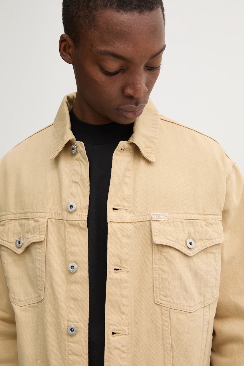 Džínová bunda Hugo Blue