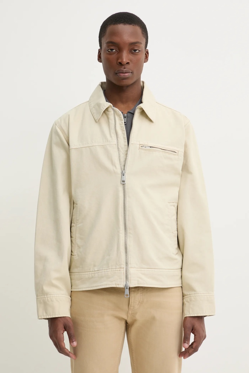 Bavlněná bunda Hugo Blue (obrázek 4)