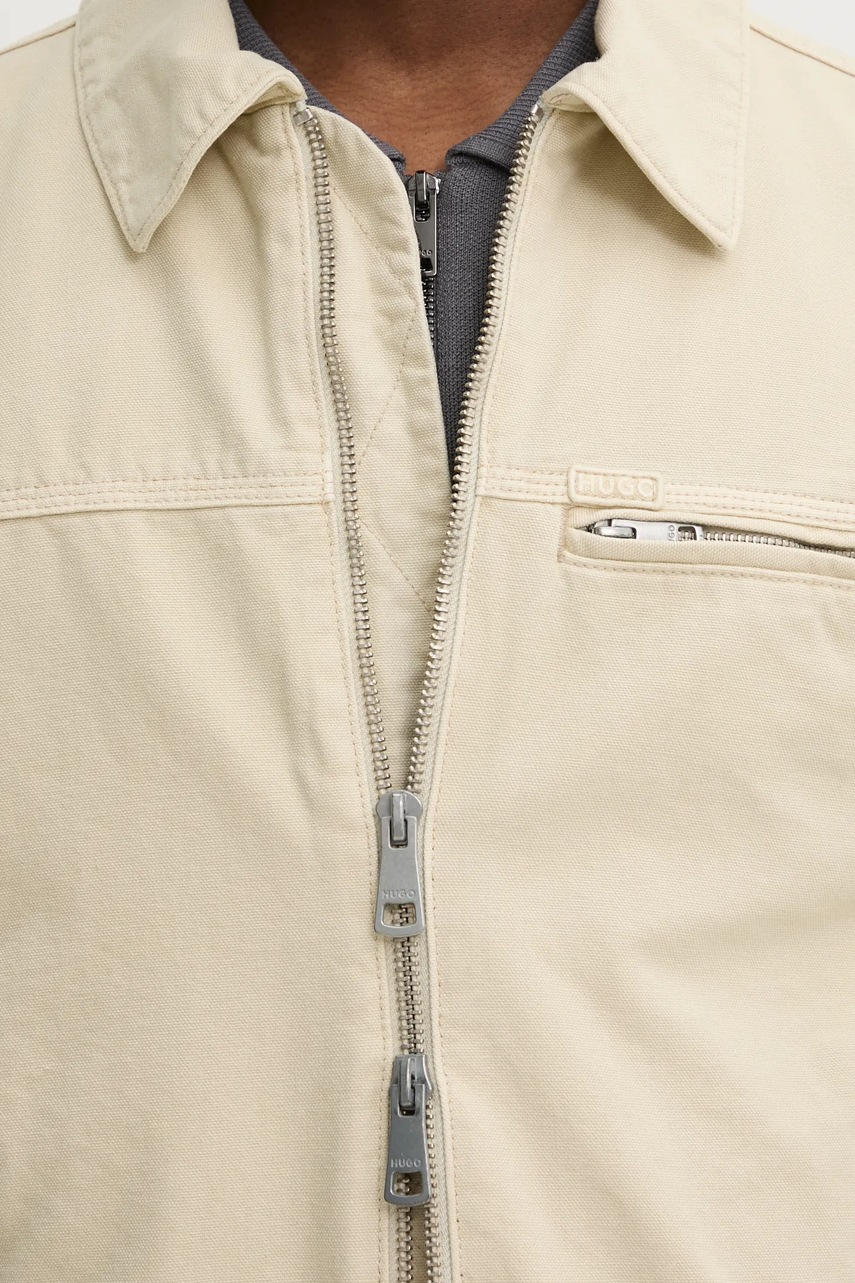 Bavlněná bunda Hugo Blue (obrázek 5)