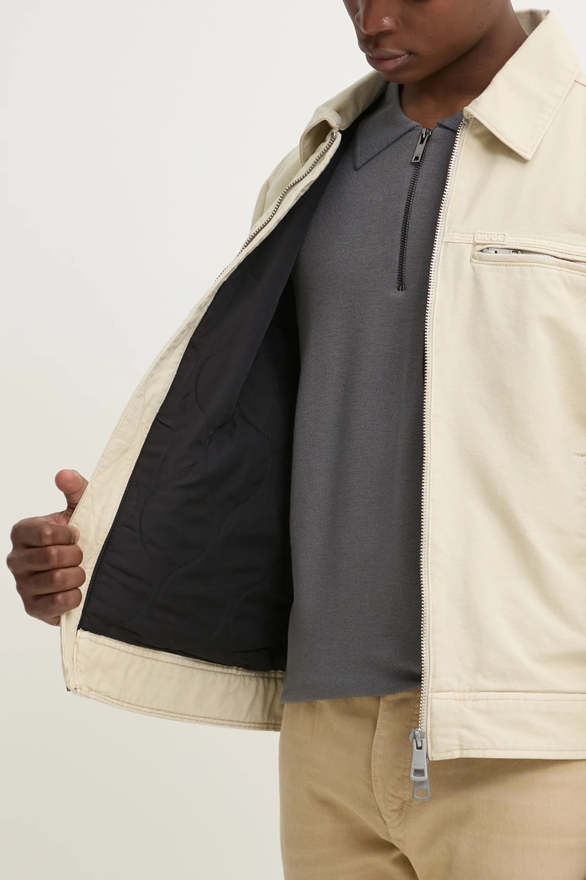 Bavlněná bunda Hugo Blue (obrázek 6)