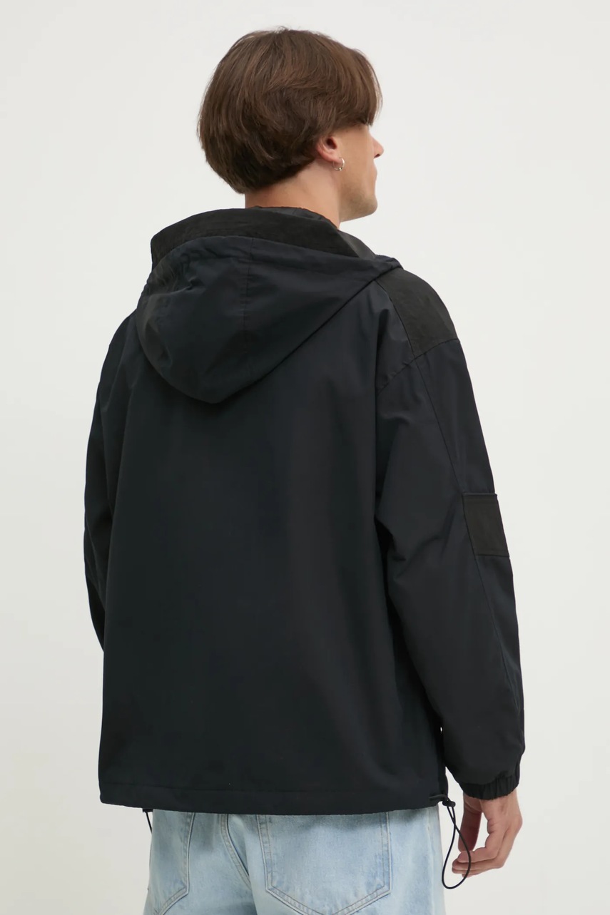 Куртка HUGO чоловіча колір чорний перехідна oversize 50531882 