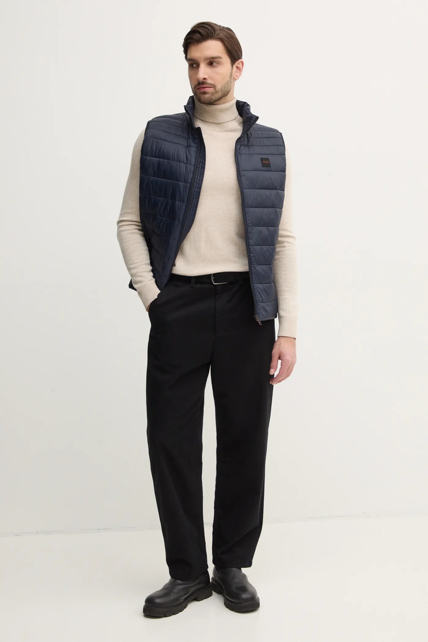 Безрукавка Boss Orange мужская цвет синий переходная 50530966