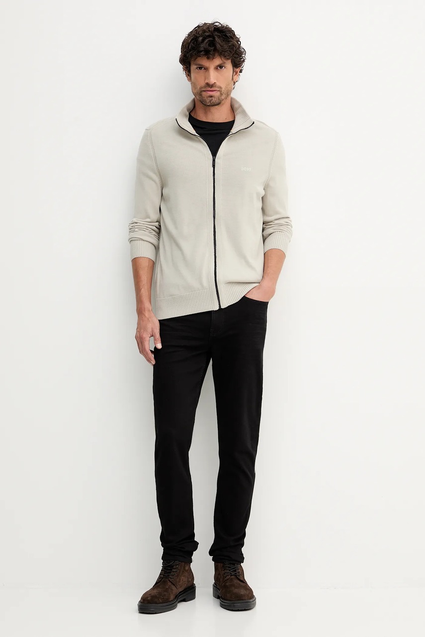 Свитер BOSS Orange цвет чёрный 50501750