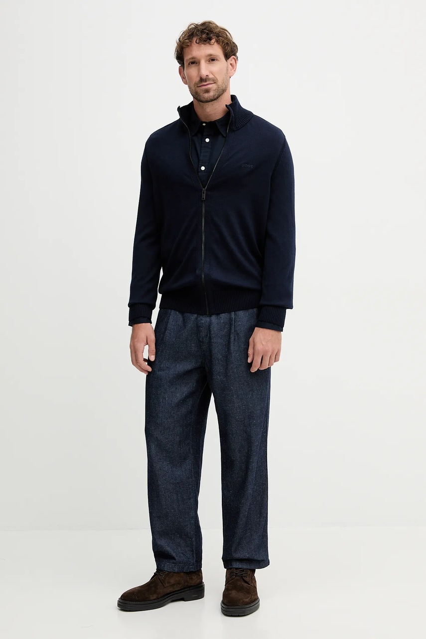 Свитер BOSS Orange цвет чёрный 50501750