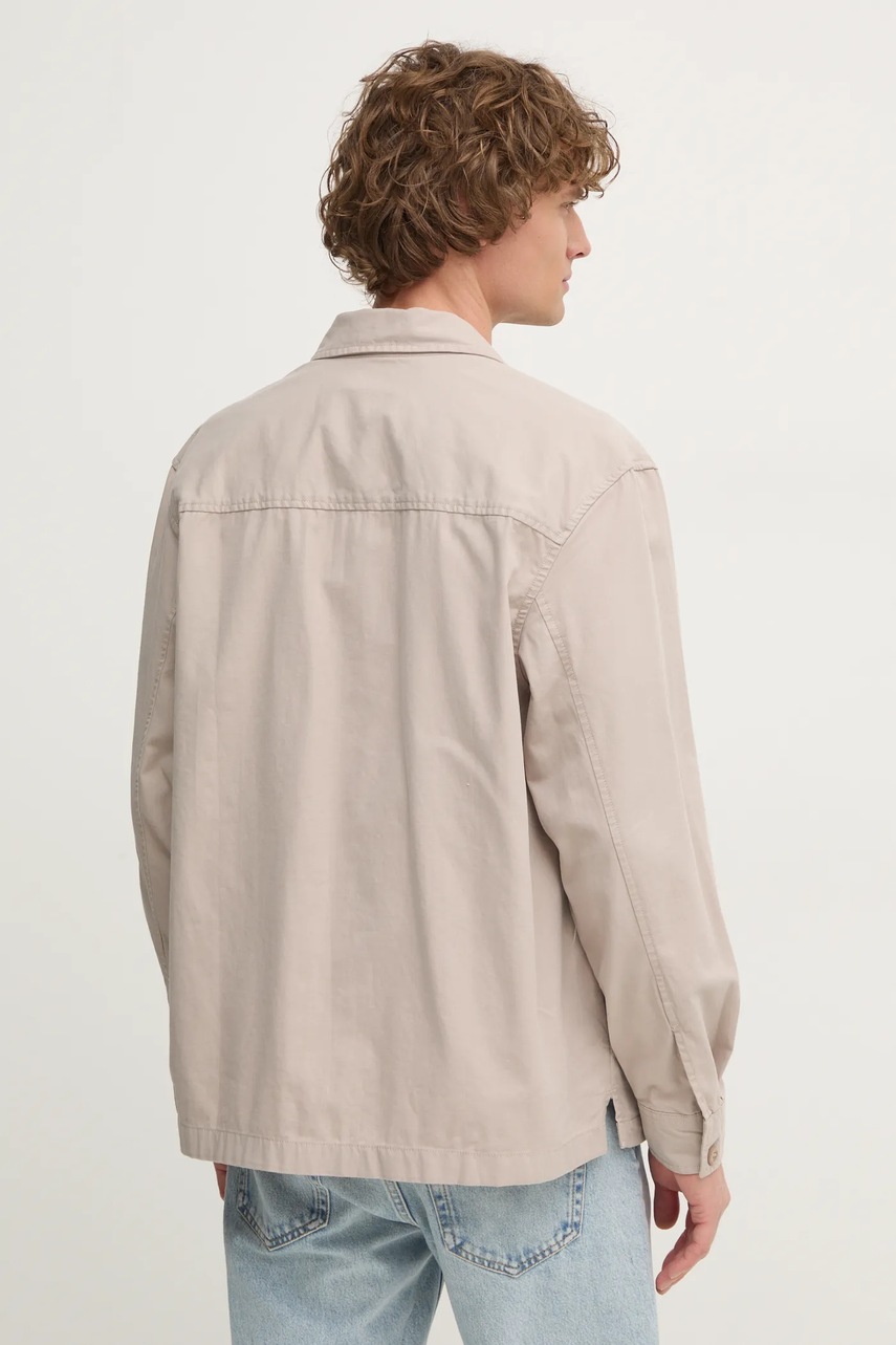 Βαμβακερό πουκάμισο Calvin Klein Jeans φωτογραφία