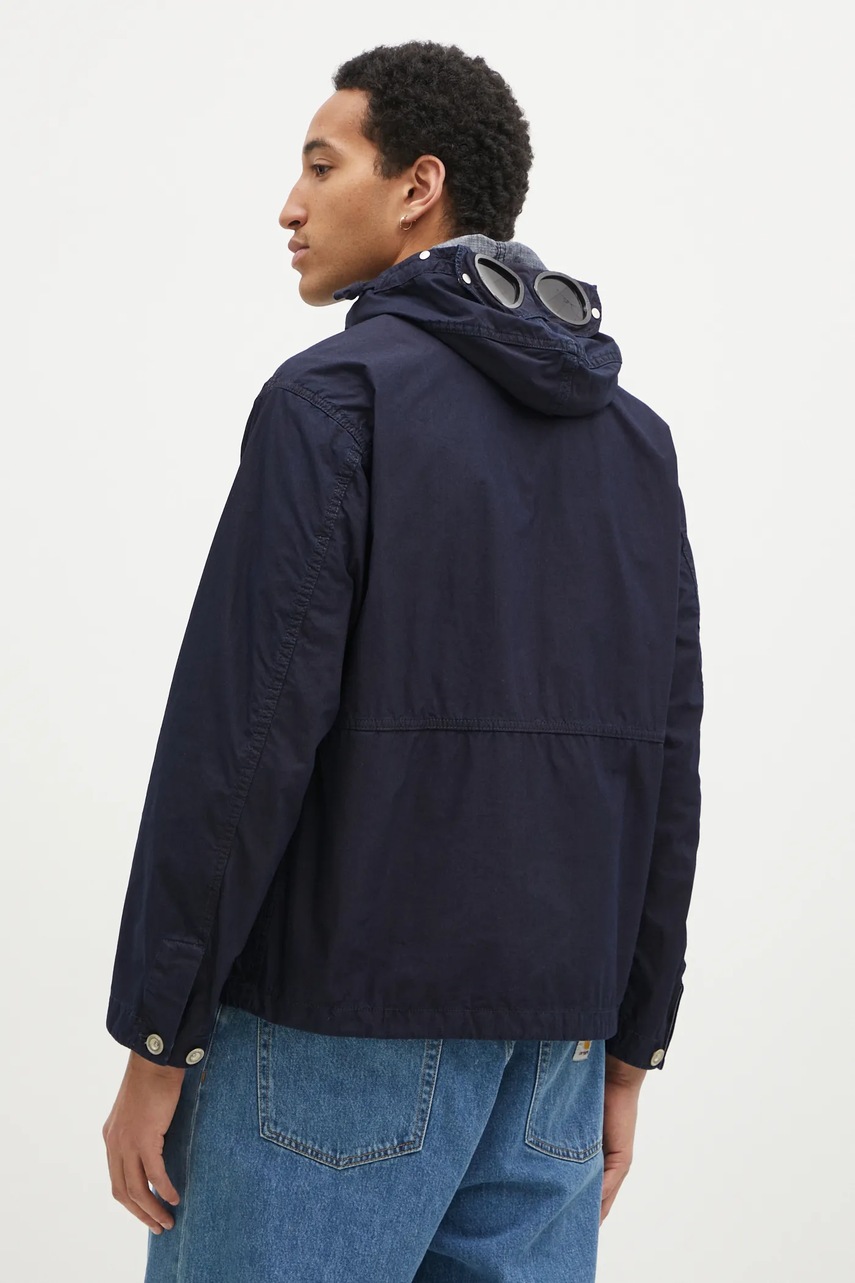 Μπουφάν C.P. Company χρώμα: ναυτικό μπλε, 18CMOW154A110288W φωτογραφία