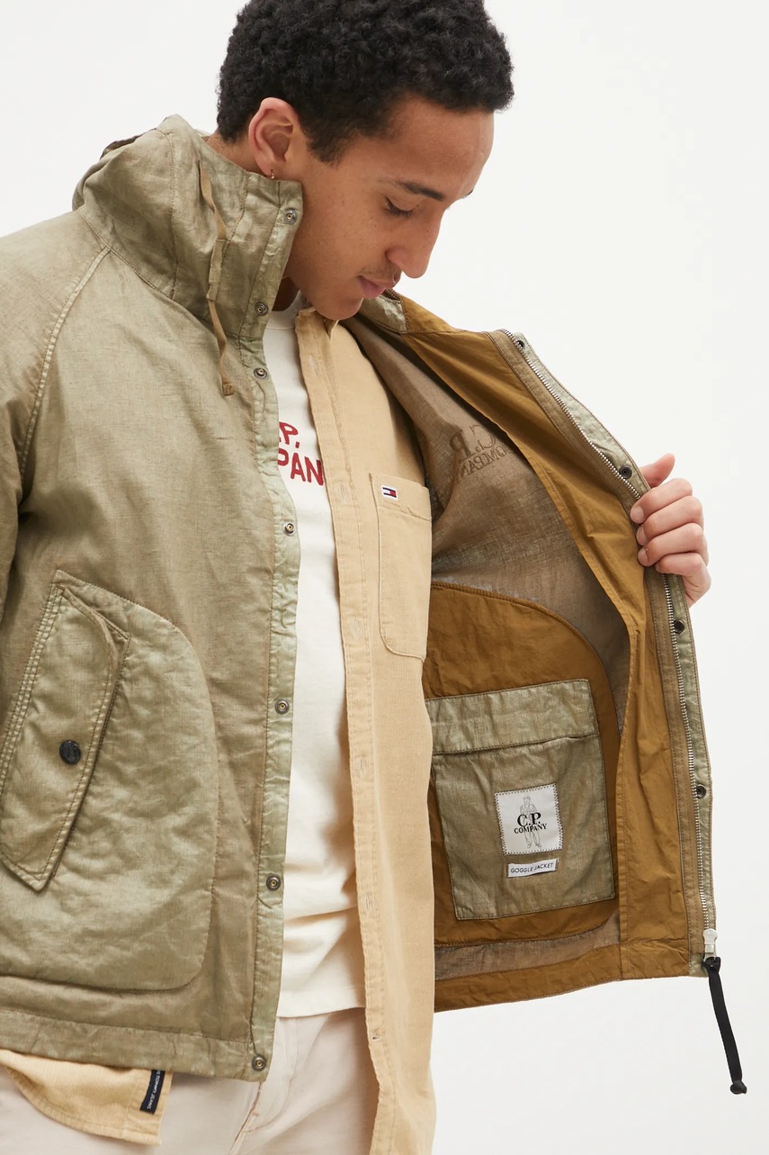 Μπουφάν C.P. Company χρώμα: πράσινο, 18CMOW202A006284G φωτογραφία