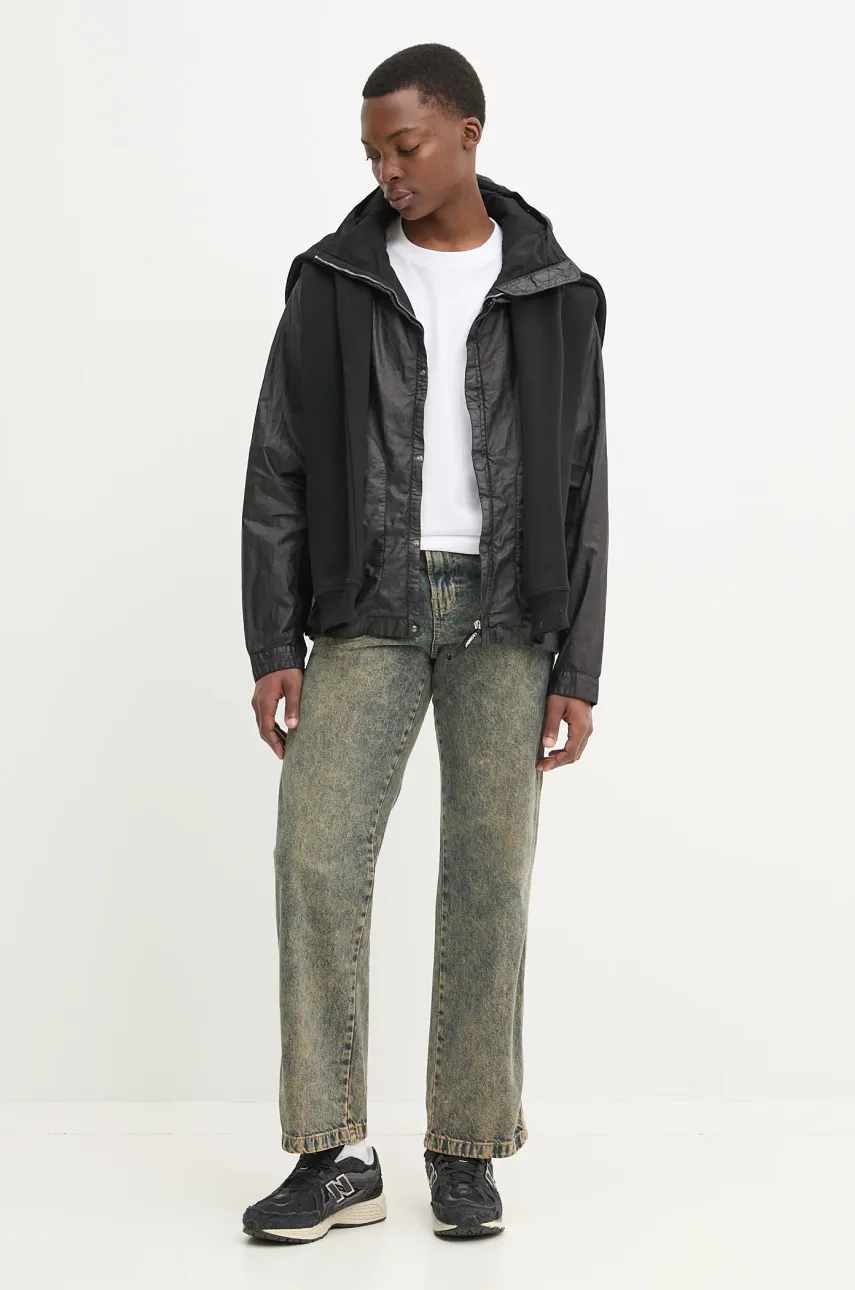 Куртка C.P. Company мужская цвет чёрный переходная oversize 18CMOW202A006284G Куртка C.P. Company мужская цвет чёрный переходная oversize 18CMOW202A006284G