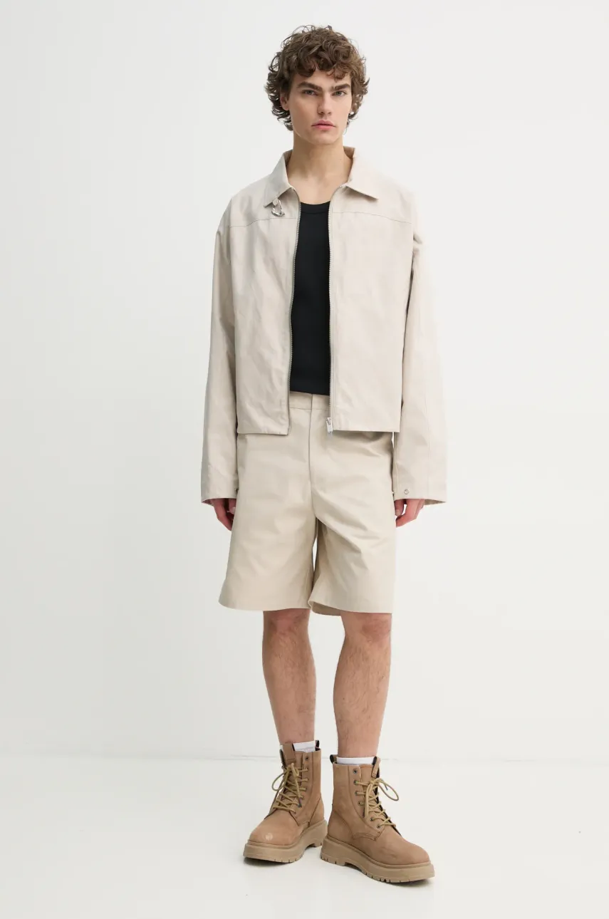 Куртка Heliot Emil мужская цвет бежевый переходная oversize PRESS25_M_02_146_ST18 Куртка Heliot Emil мужская цвет бежевый переходная oversize PRESS25_M_02_146_ST18