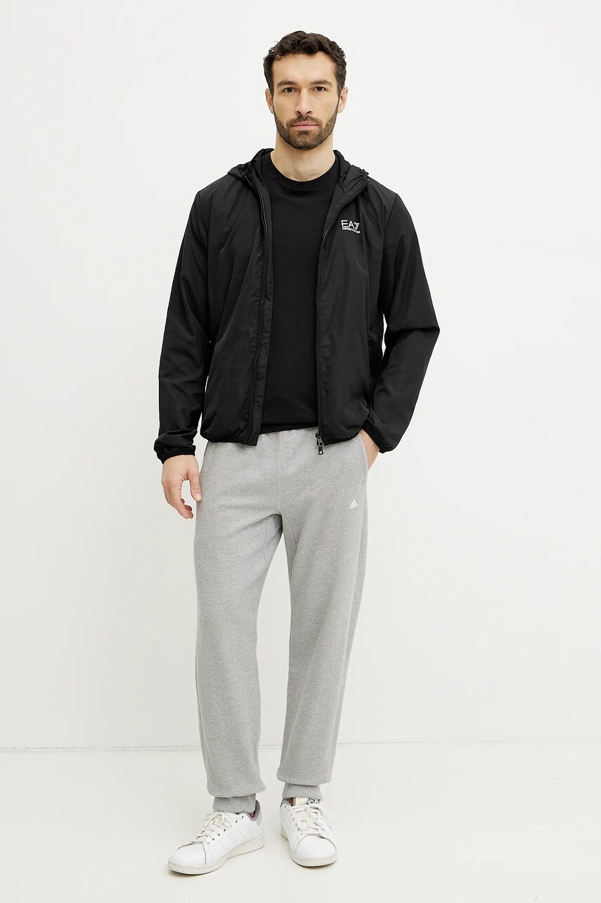 Куртка EA7 Emporio Armani цвет чёрный переходная PNGRZ.8NPB22 Куртка EA7 Emporio Armani цвет чёрный переходная PNGRZ.8NPB22