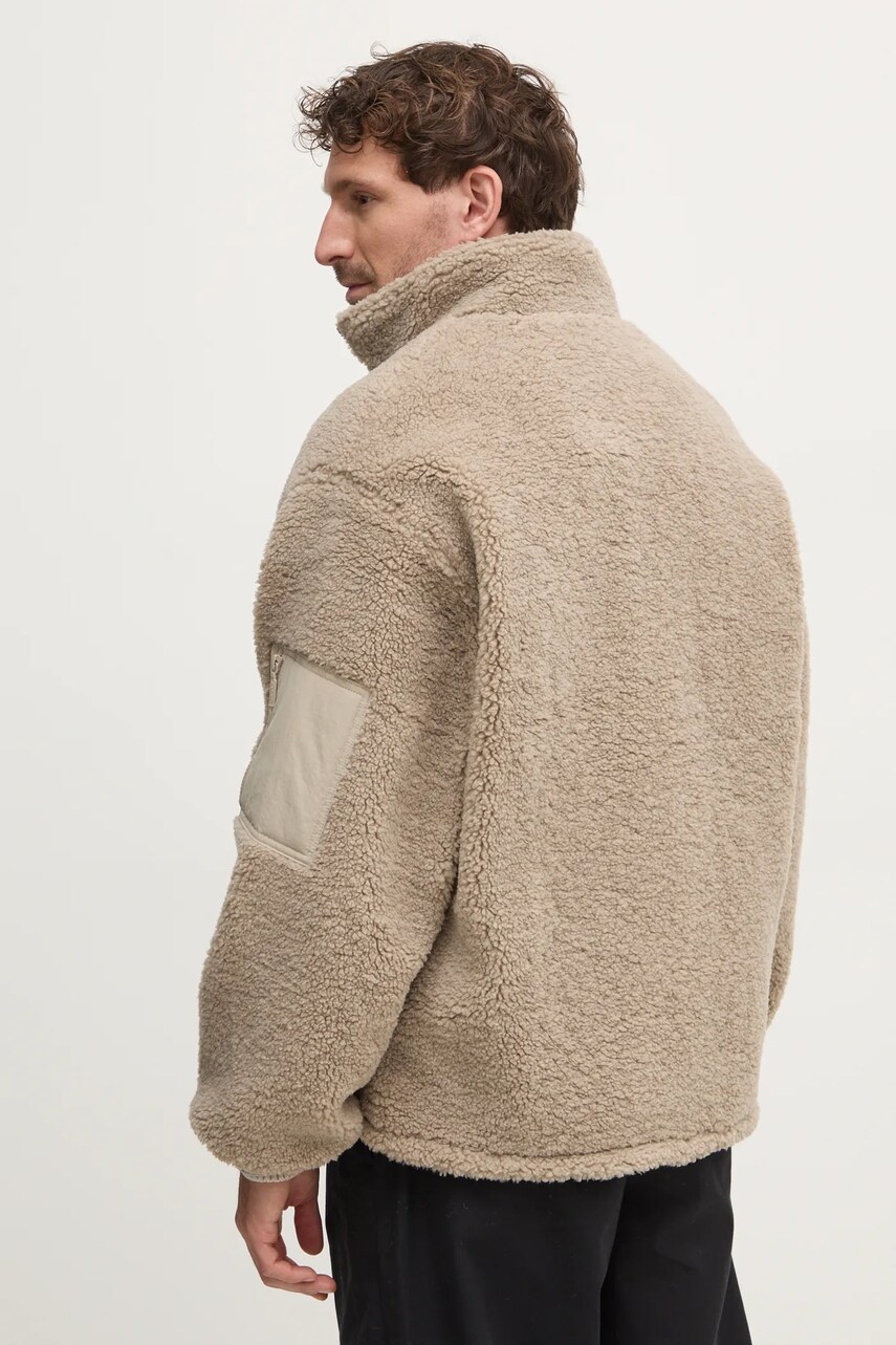 Barbour rövid kabát férfi, bézs, átmeneti, oversize, MFL0200ST31 termék 2. képe