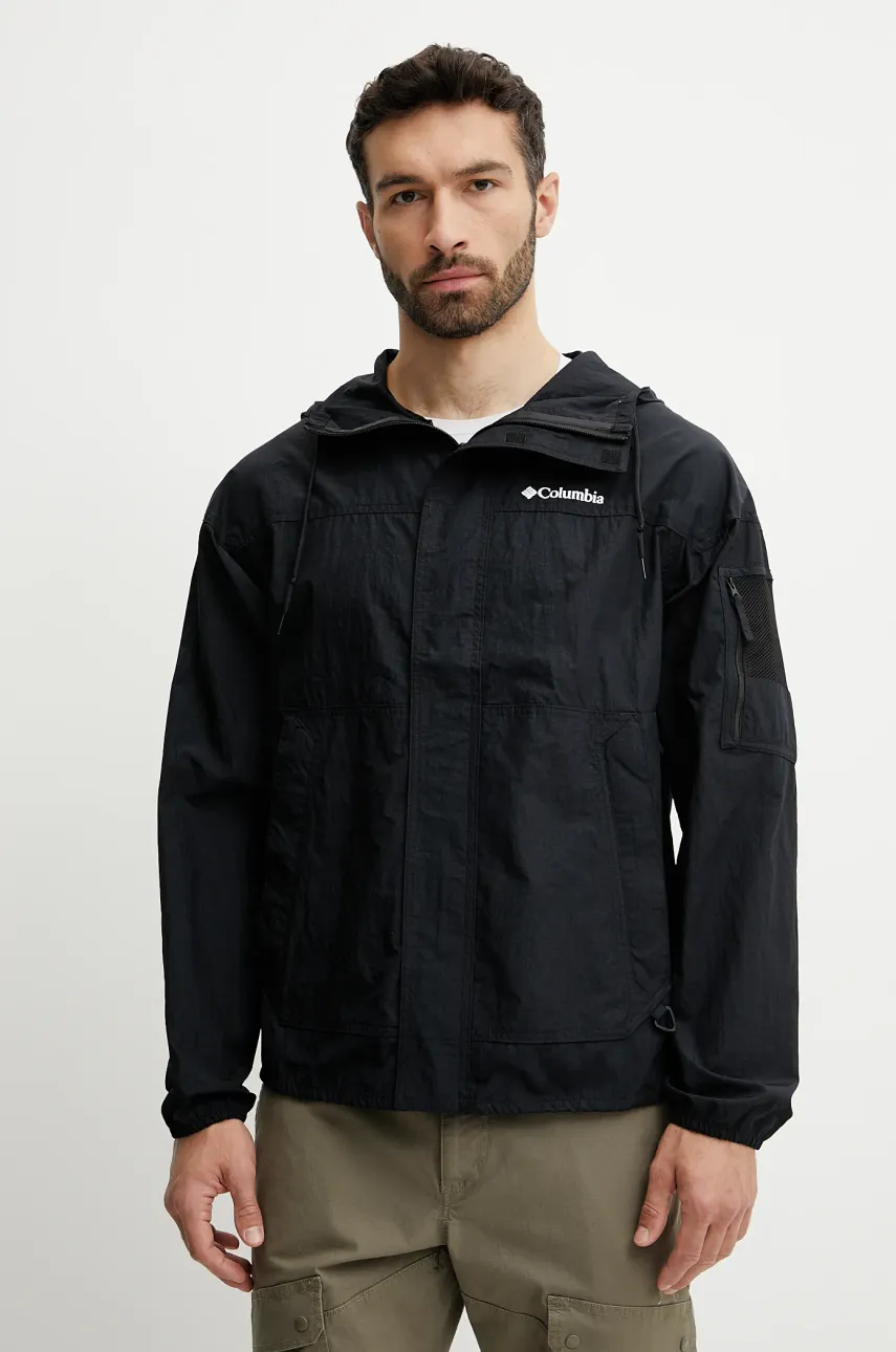 Columbia windbreaker Challenger FZ culoarea negru, 2071553