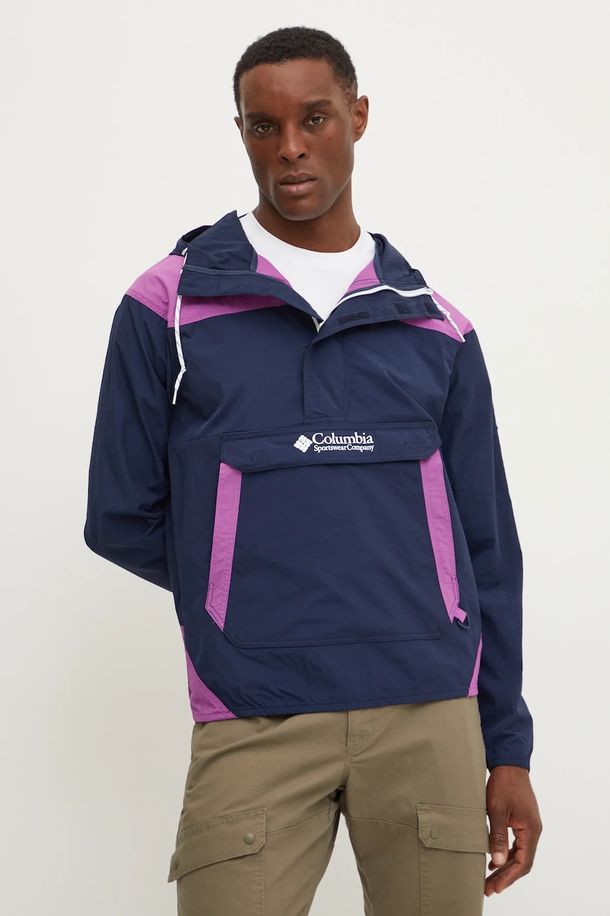 Columbia windbreaker Challenger culoarea albastru marin, 2117001 Columbia windbreaker Challenger culoarea albastru marin, 2117001