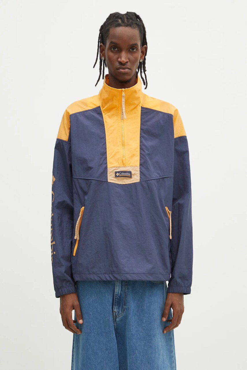Columbia windbreaker Riptide II Retro culoarea albastru marin, 2121681