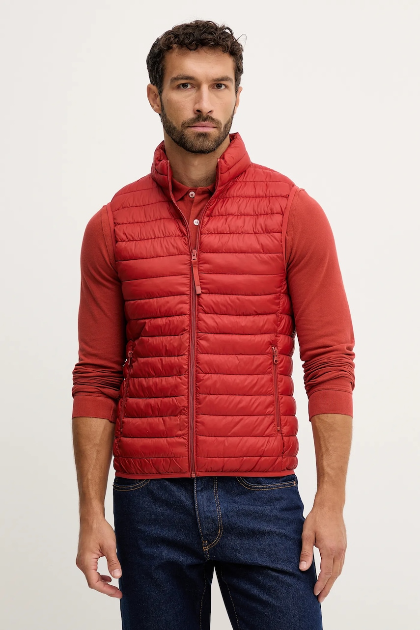 United Colors of Benetton vestă culoarea bleumarin, de tranziție, 2TWDUJ00P