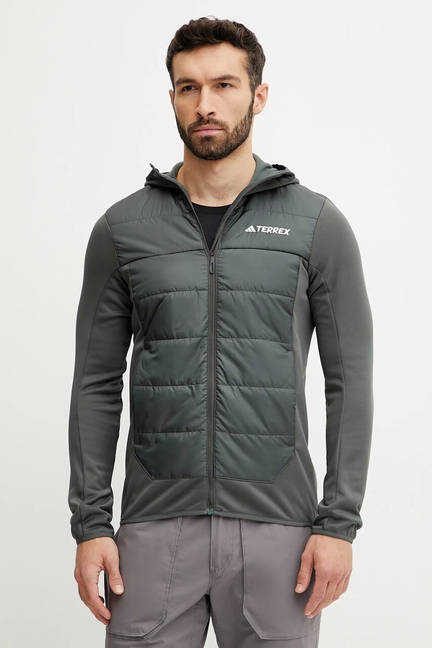 adidas TERREX geaca sport Multi Hybrid culoarea verde, de tranzitie, JD8400