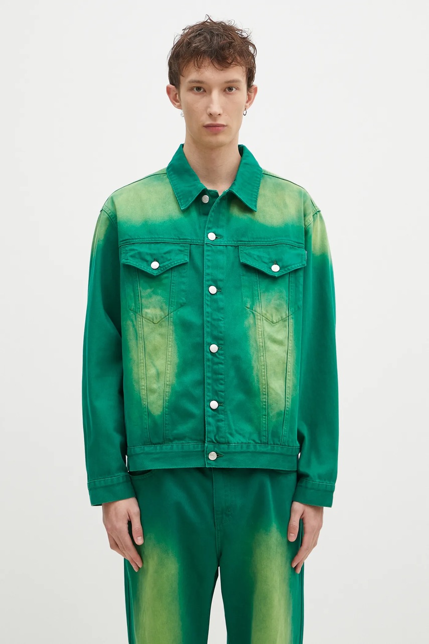 Billionaire Boys Club geacă din denim Garment Dyed Denim Jacket