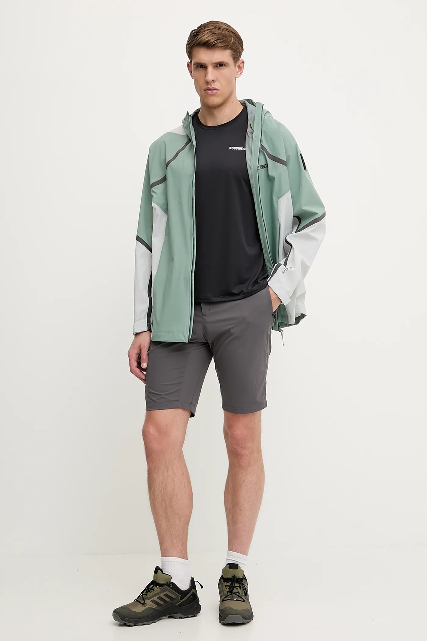 Дождевик adidas TERREX x National Geographic цвет зелёный JD5835