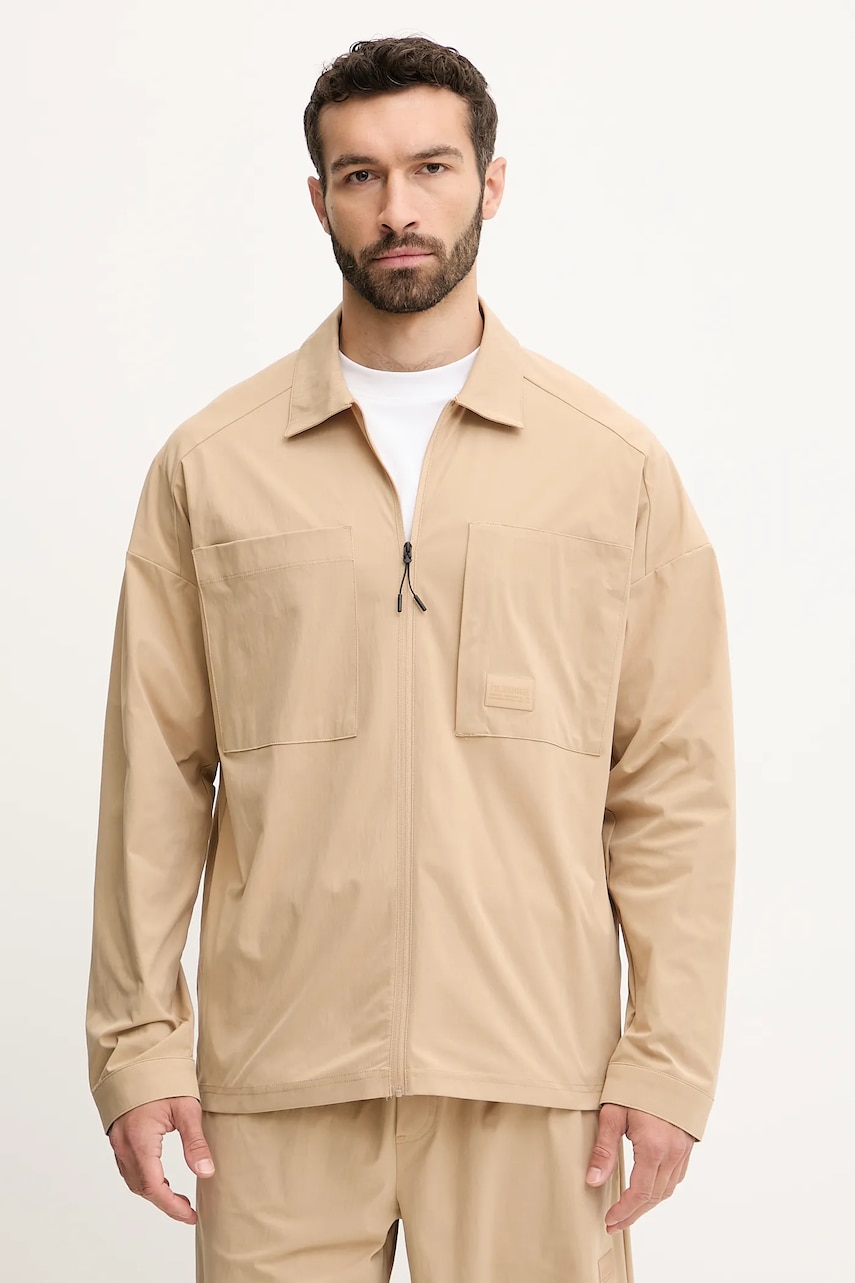 Hummel geacă culoarea verde, de tranzitie, 227644