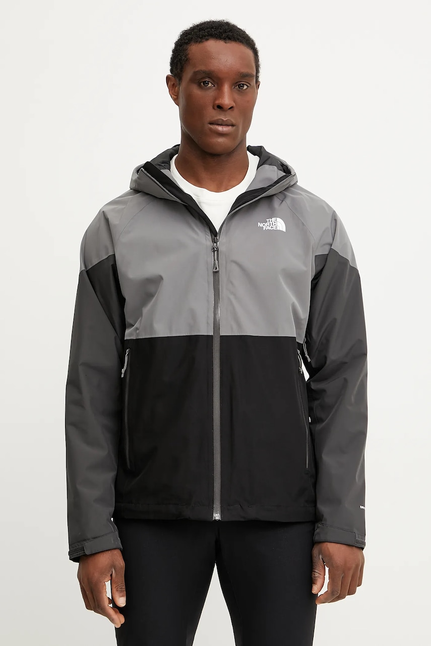 The North Face jacheta de exterior Lightning Zip-In culoarea gri, NF0A87GNB0I1 The North Face jacheta de exterior Lightning Zip-In culoarea gri, NF0A87GNB0I1